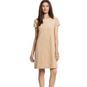 Chicos Faux Suede Dress